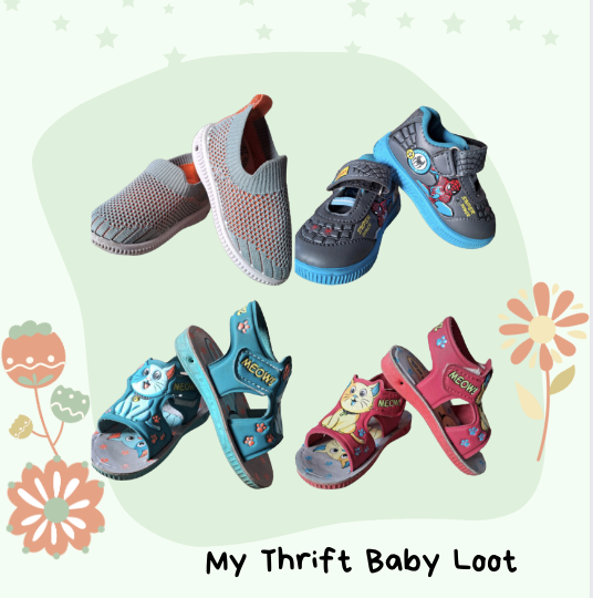 Preloved casual shoes for baby boy (3-18 months)